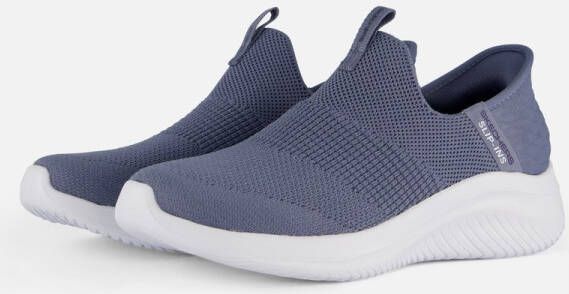 Skechers Hands Free Slip-Ins Ultra Flex 3.0 Cozy Streak Instappers Dames Blauw