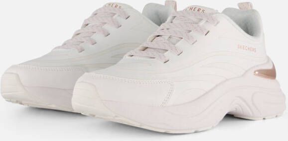 Skechers Hazel Metallic Sneakers wit Synthetisch Dames