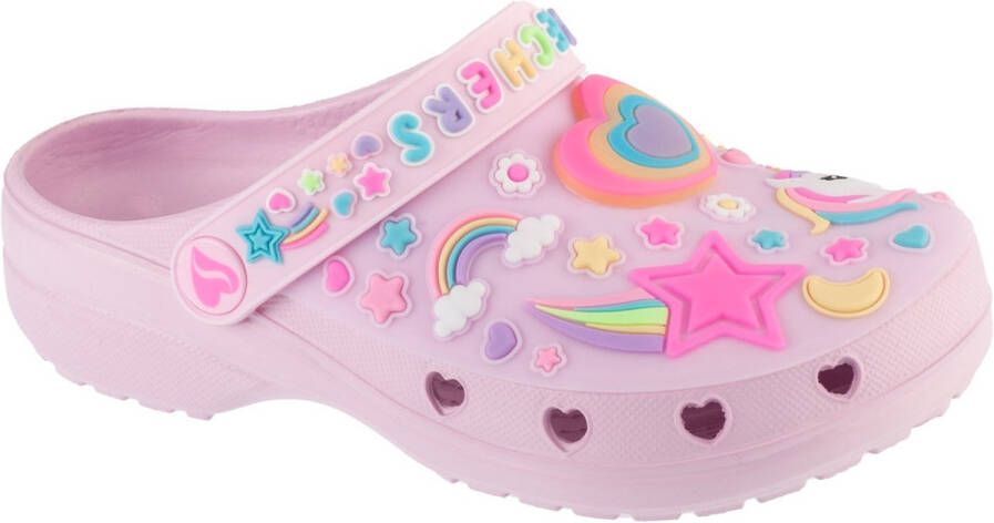 Skechers Heart Charmer Girly Land voor meisje Roze Slippers