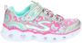 Skechers heart lights sneakers zilver kinderen - Thumbnail 1