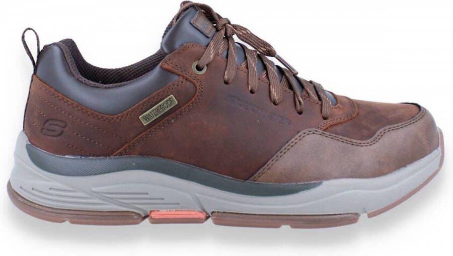 Skechers Waterdichte outdoor laarzen met geheugenschuimcomfort Bruin Heren - Foto 6