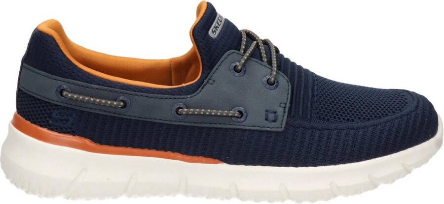 Skechers Del Retto Clean Slate Sportief Blauw