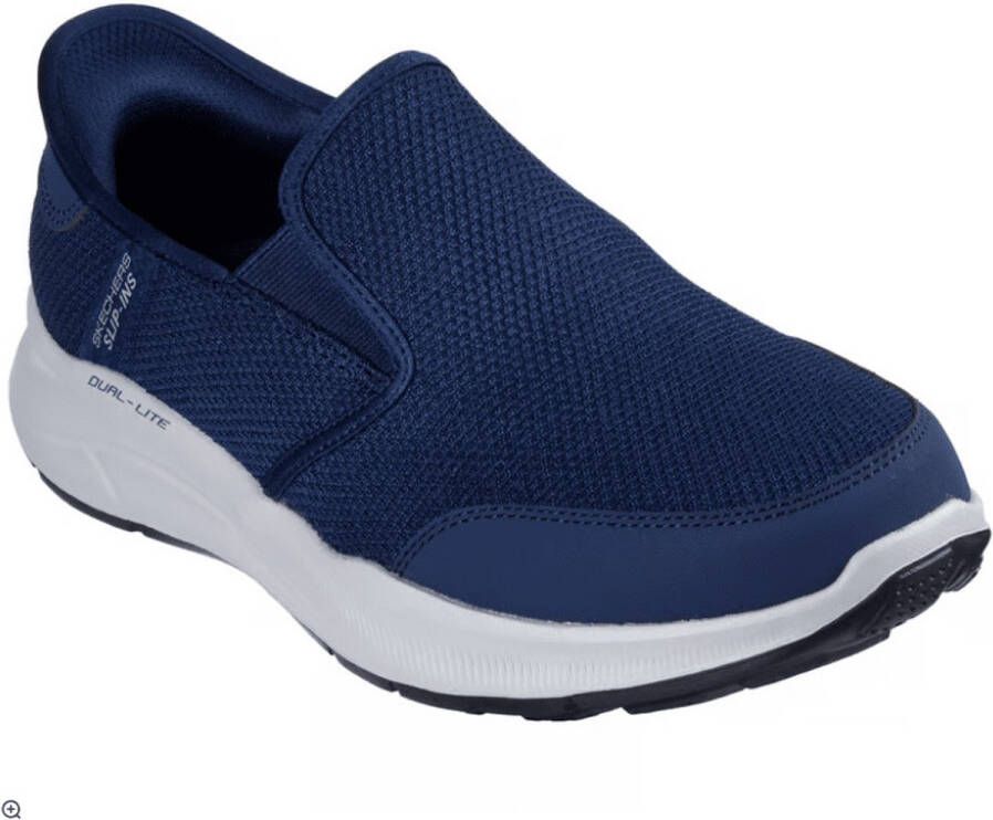 Skechers Heren Mocassin Equalizer 5.0 Drayze Blauw