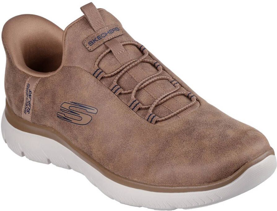 Skechers Heren Slip-ins Summits Korlo Sneakers 232940 Whiskey