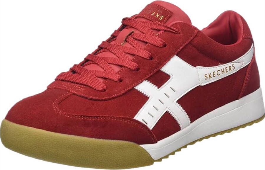 Skechers Heren Sneakers Zinger Manchego Rood
