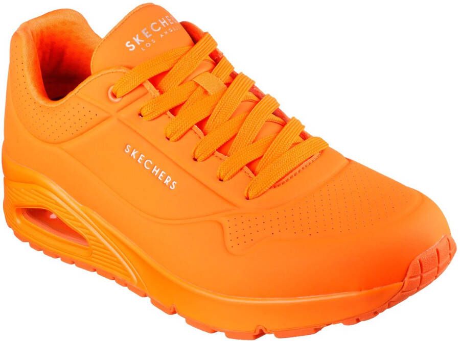 Skechers Heren Sport Casual UNO STAND ON AIR Sneakers Heren 52458 ORG Orange