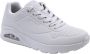 Skechers Uno Lite Worlo jongens sneakers grijs zwart Extra comfort Memory Foam - Thumbnail 1