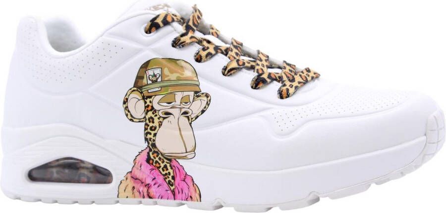 Skechers Heren Uno Dr Bombey Sneaker Snoop Dogg 251014 Wit