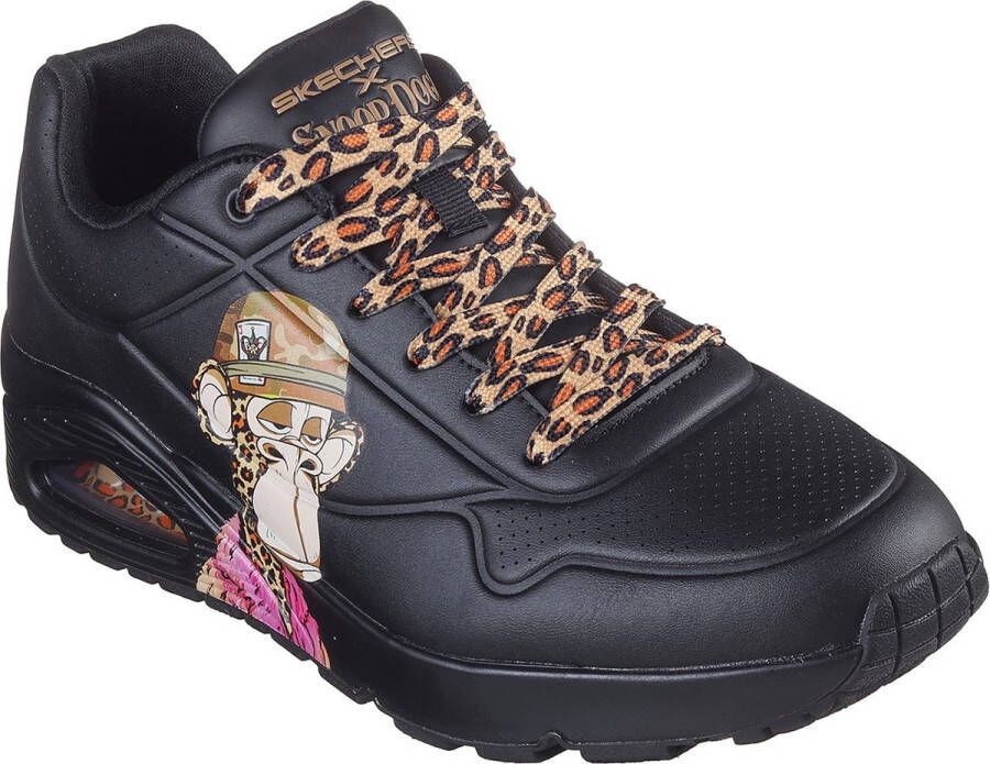 Skechers Heren Uno Dr Bombey Sneaker Snoop Dogg 251014 Zwart