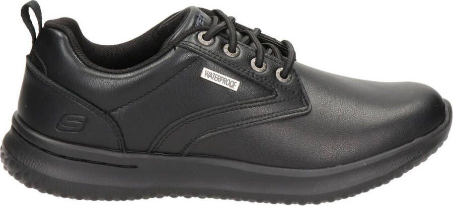 Skechers heren veterschoen Zwart