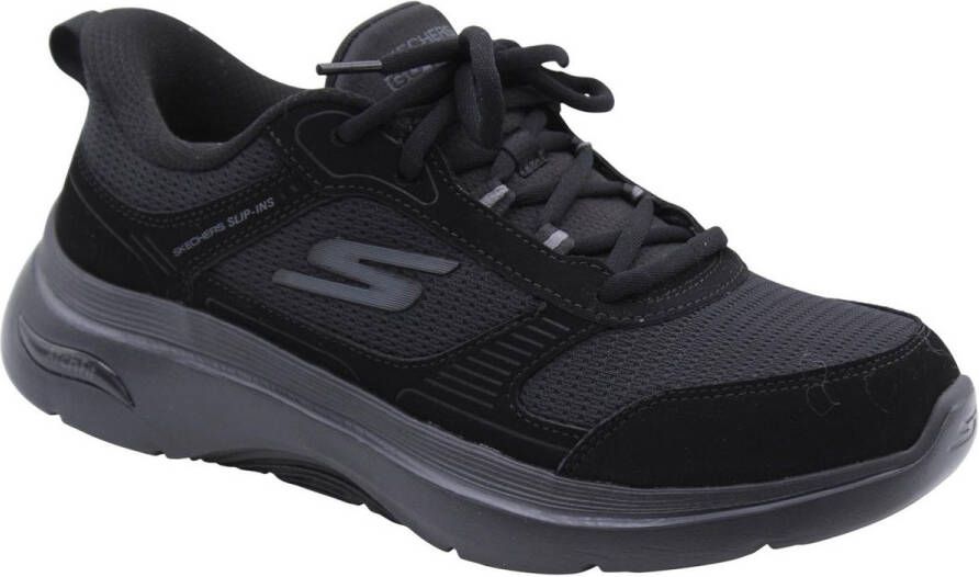 Skechers Heren Wandelschoen Go Walk Arch Fit 2.0 Seared Zwart