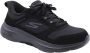Skechers Heren Wandelschoen Go Walk Arch Fit 2.0 Seared Zwart - Thumbnail 1