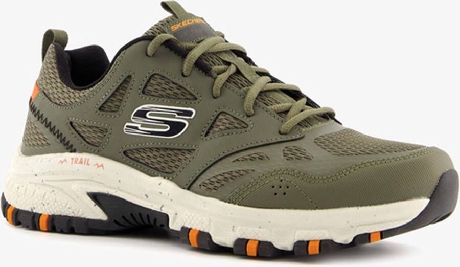 Skechers heren wandelschoenen categorie A Groen Extra comfort Memory Foam