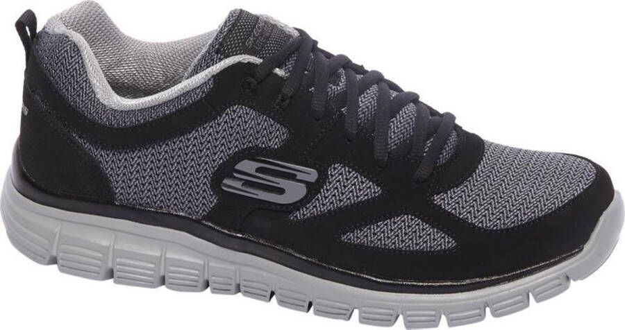 Skechers Burns-Agoura heren sneakers grijs Extra comfort Memory Foam