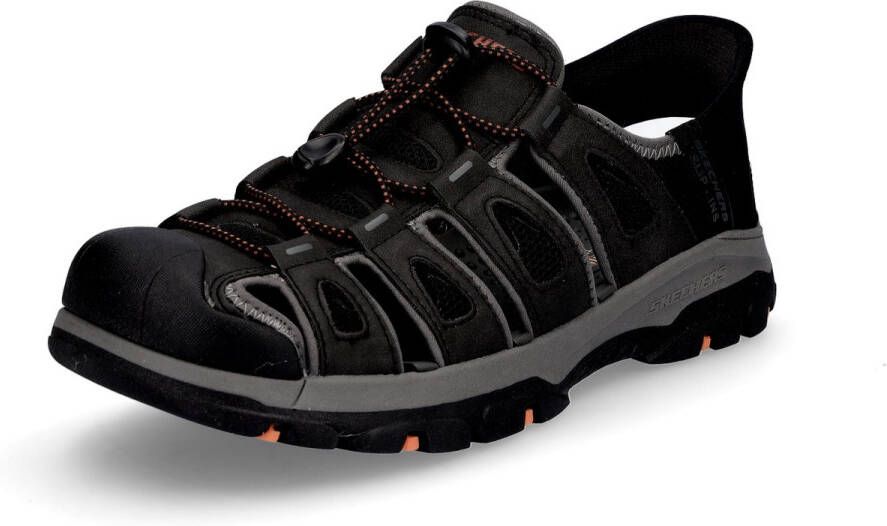 Skechers herensandaal Tresmen Norvick zwart