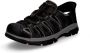 Skechers herensandaal Tresmen Norvick zwart - Thumbnail 1