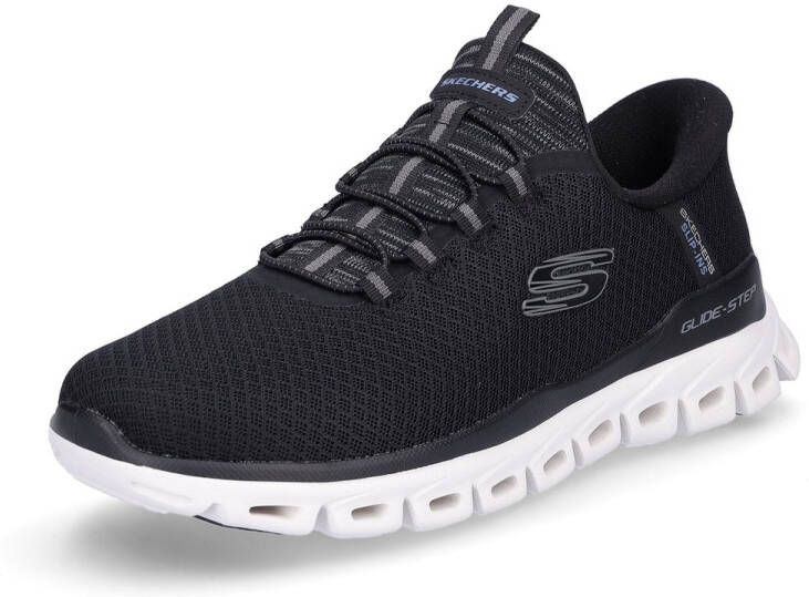 Skechers Slip-on sneakers GLIDE-STEP Instapschoen vrijetijdsschoen trainingsschoen met praktische elastische band