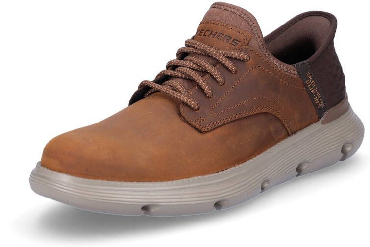 Skechers herenslipschoen Garza Gervin bruin
