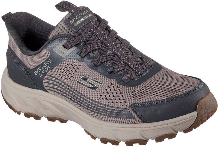 Skechers Hands Free Slip-Ins Hillcrest 2.0 heren sneaker Donker Taupe