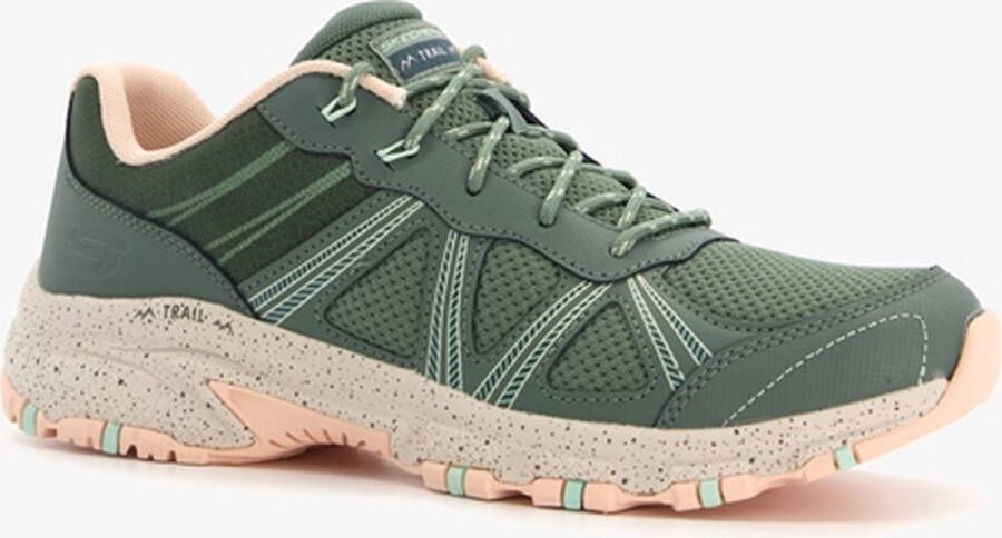 Skechers Hillcrest lage wandelschoenen cat. A Groen Extra comfort Memory Foam