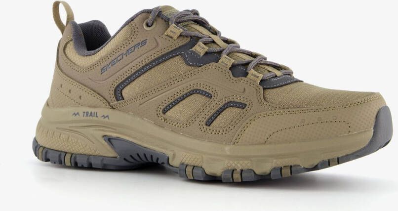 Skechers Hillcrest heren wandelschoenen beige Extra comfort Memory Foam