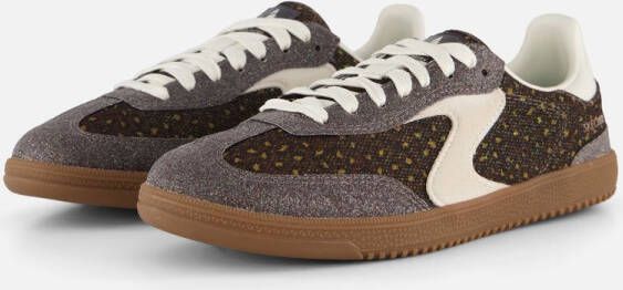 Skechers Hotspot Leopard Magic Sneakers bruin