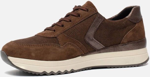 Skechers Hotspot Shimmering spots neakers taupe Dames