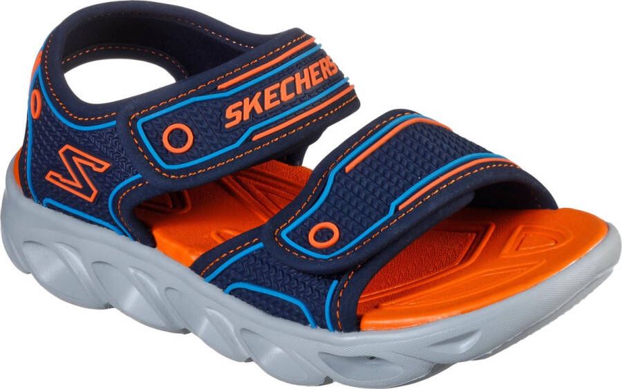 Skechers Hypno Splash Jongens Sandalen Navy Orange