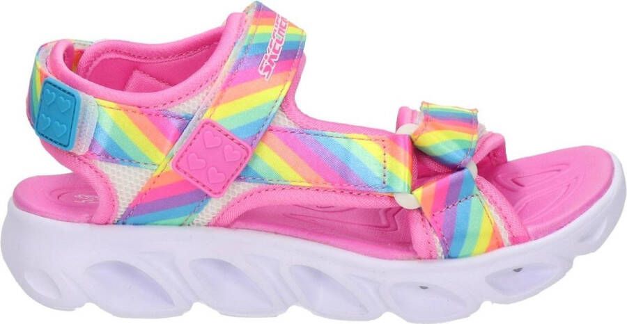 Skechers Hypno Flash Rainbow Lights Meisjes Sandalen Multi