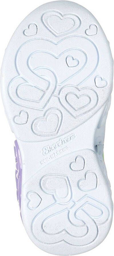 Skechers Infinite Heart Lights Eternal Shimmer Schoenen Zonder Veters Veelkleurig Meisjes