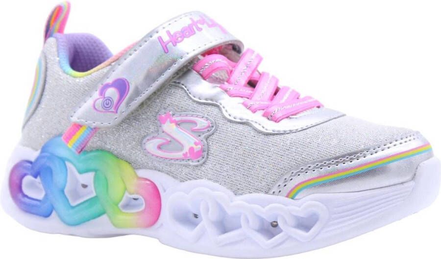 Skechers Infinite Heart Lights Love Meisjes Sneakers Multicolour - Foto 3