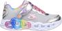 Skechers Infinite Heart Lights Love Meisjes Sneakers Multicolour - Thumbnail 1