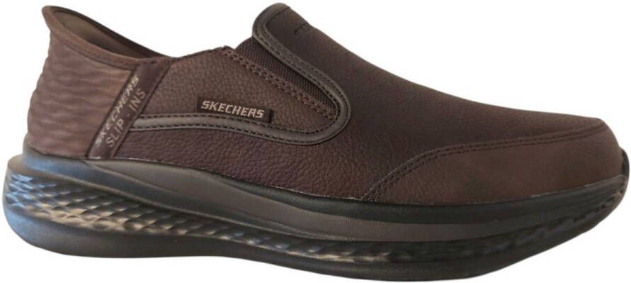 Skechers Instapper Hands-Free Slip-Ins 205237 RDBR Slade Cooper Rood Bruin