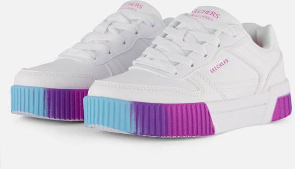 Skechers Jade sneakers wit Synthetisch Dames