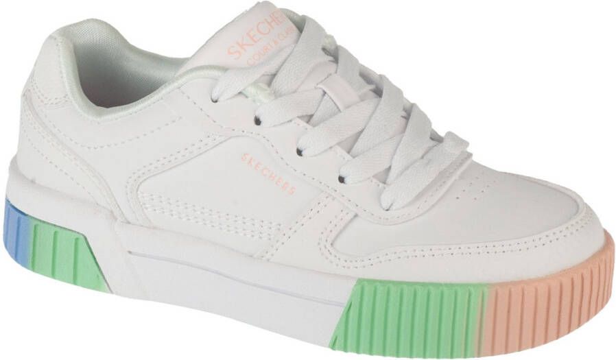Skechers Jade 310890L-WMLT voor meisje Wit Sneakers