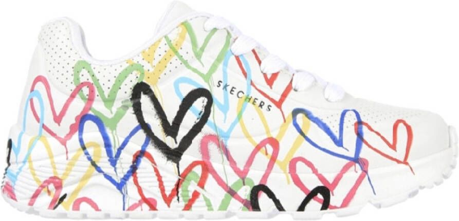 Skechers Street UNO SPREAT THE LOVE Sneakers Meisjes JGoldcrown wit - Foto 2