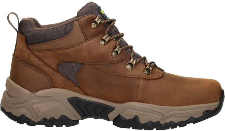Skechers John Deere: Relaxed Fit Veterschoenen Hoog Donkerbruin