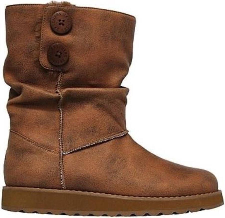 Skechers Keepsakes 2.0 Upland cognac winterlaarzen dames Schoenen