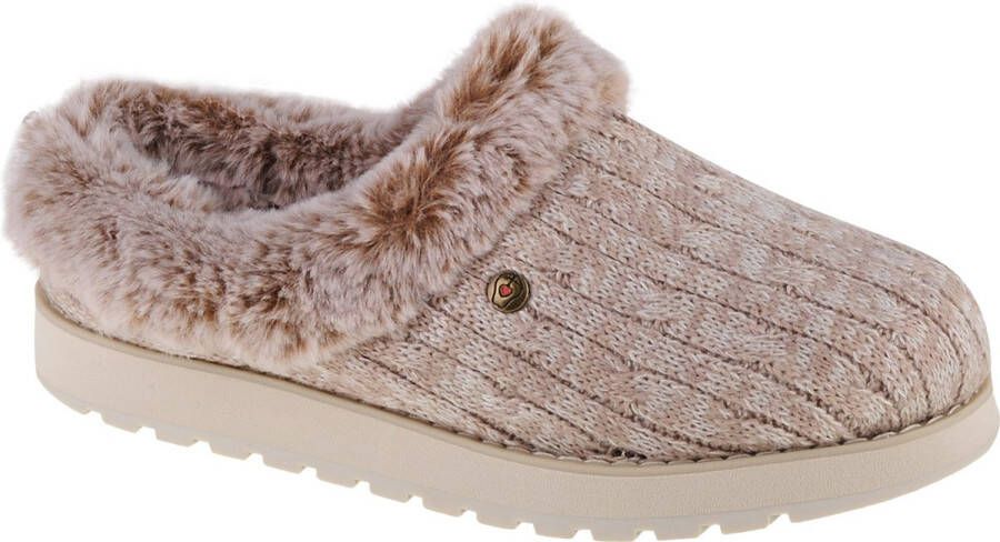 Skechers Keepsakes Ice Angel 31204 LTBR Vrouwen Bruin Pantoffels