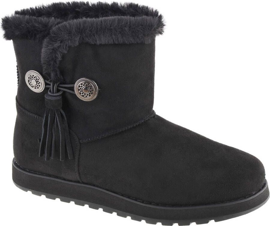 Skechers Keepsakes-Tribute 48833-BLK Vrouwen Zwart Laarzen Sneeuw laarzen