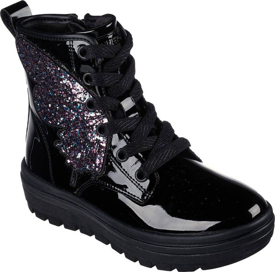 Skechers Kids STREET CLEATS 2 BUTTERFLY KEEPER meisjeslaarzen 303440 zwart