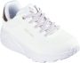 Skechers Kids UNO LITE METTALIC MODE Trainers 310384L Wit - Thumbnail 1