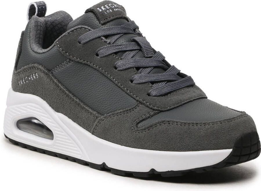 Skechers Kids UNO STACRE meisjes sneaker 403677L CHAR grijs