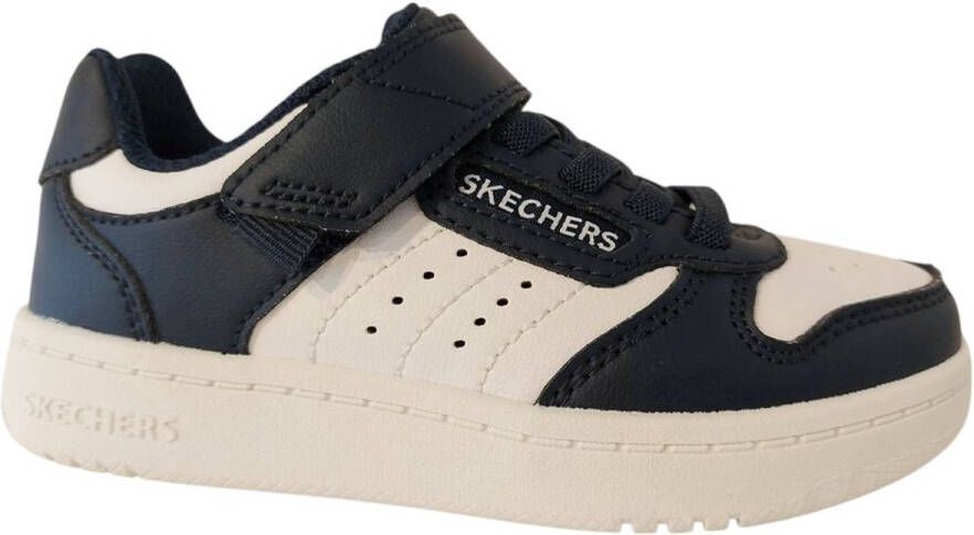 Skechers Klittenbandschoen 405638N NVW Quick Street Blauw Wit