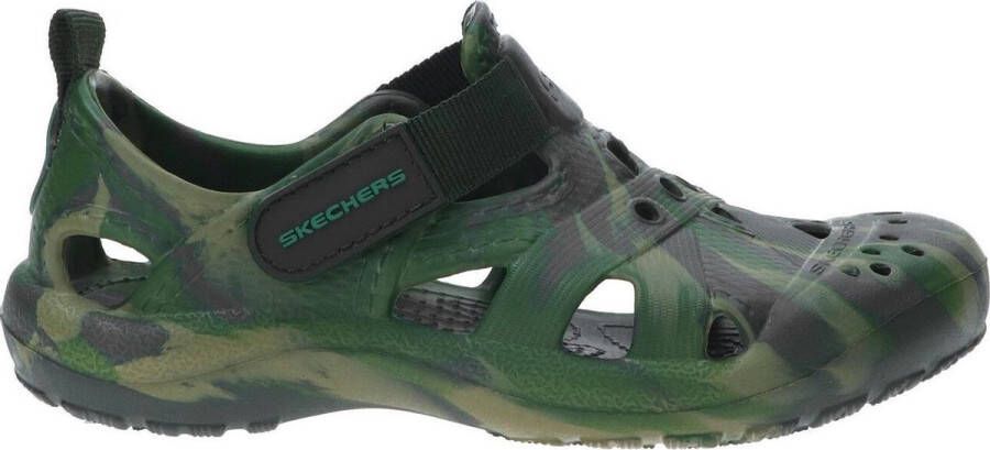 Skechers Koolers Swurlz Jongens Sandalen groen