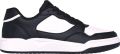 Skechers Koopa-Volley Low Varsity 183240-BKW Mannen Wit Sneakers - Zwart