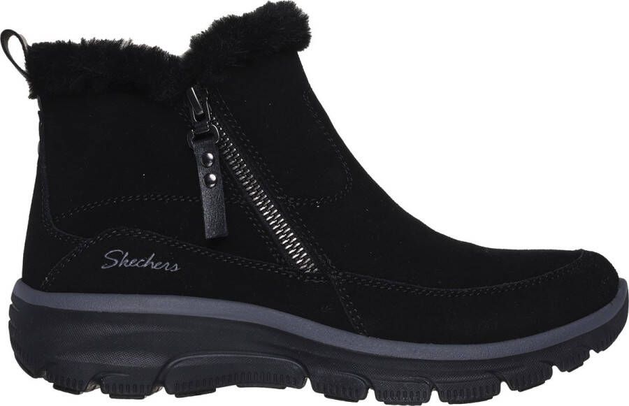 Skechers Korte Laars 167862 BLK Easy Going Cool Zip Zwart