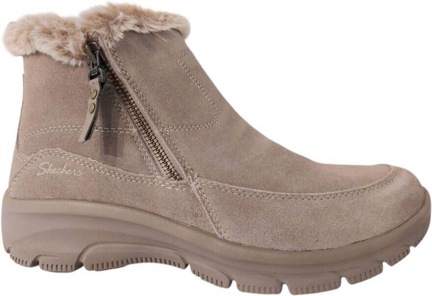 Skechers Korte Laars 167862 TPE Easy Going Cool Zip Taupe