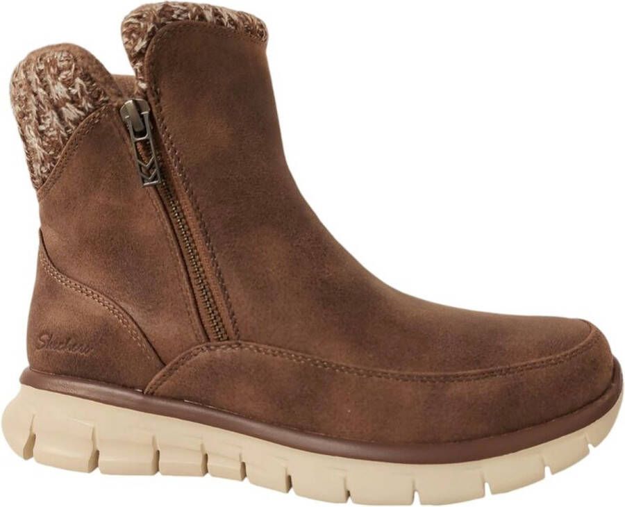Skechers Korte Laars 167941 BRN Synergy Lovely Bruin