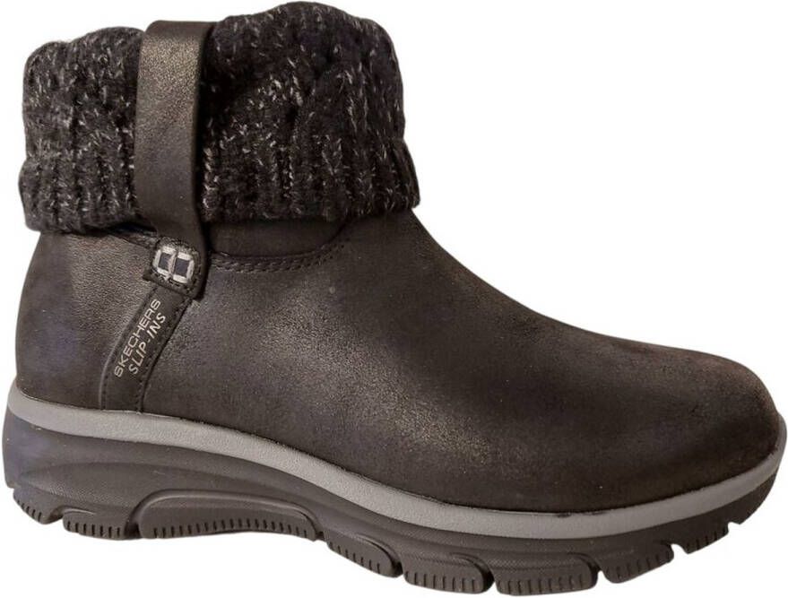 Skechers Korte Laars Hands-Free Slip-Ins 168033 BLK Easy Going Cozy Weather 2 Zwart